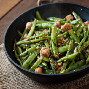 String Beans Chicken